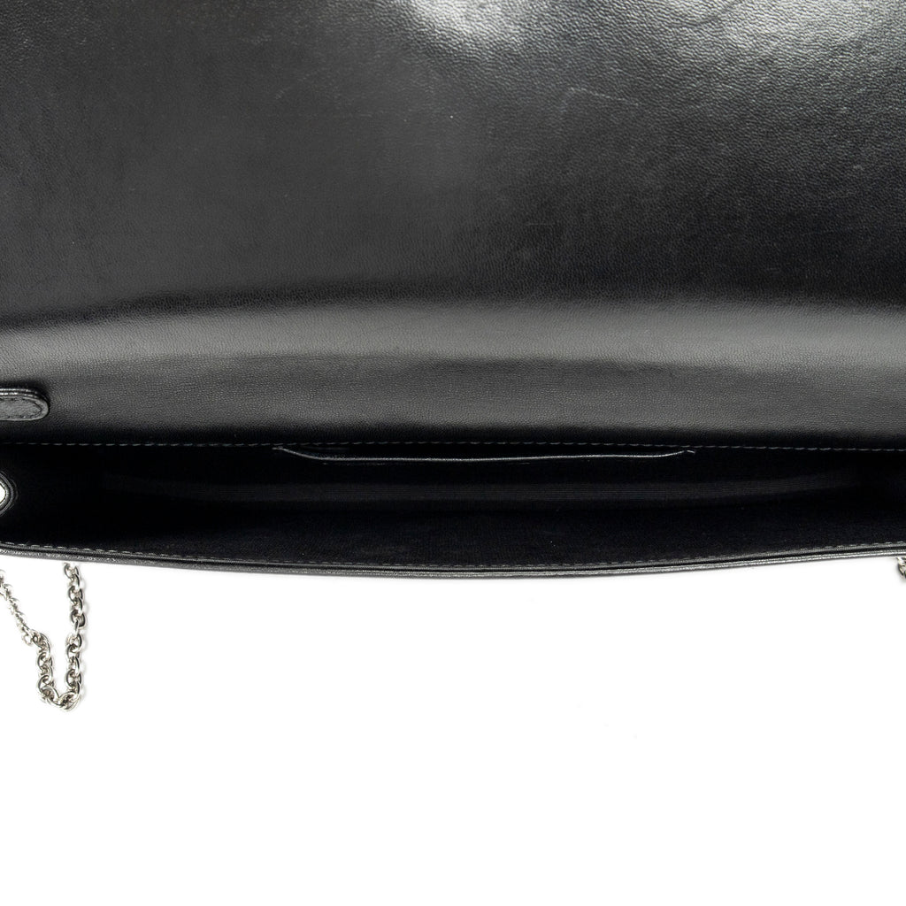 Shoulder Bag Lady Dior Chain Clutch Black Cannage Lambskin Leather