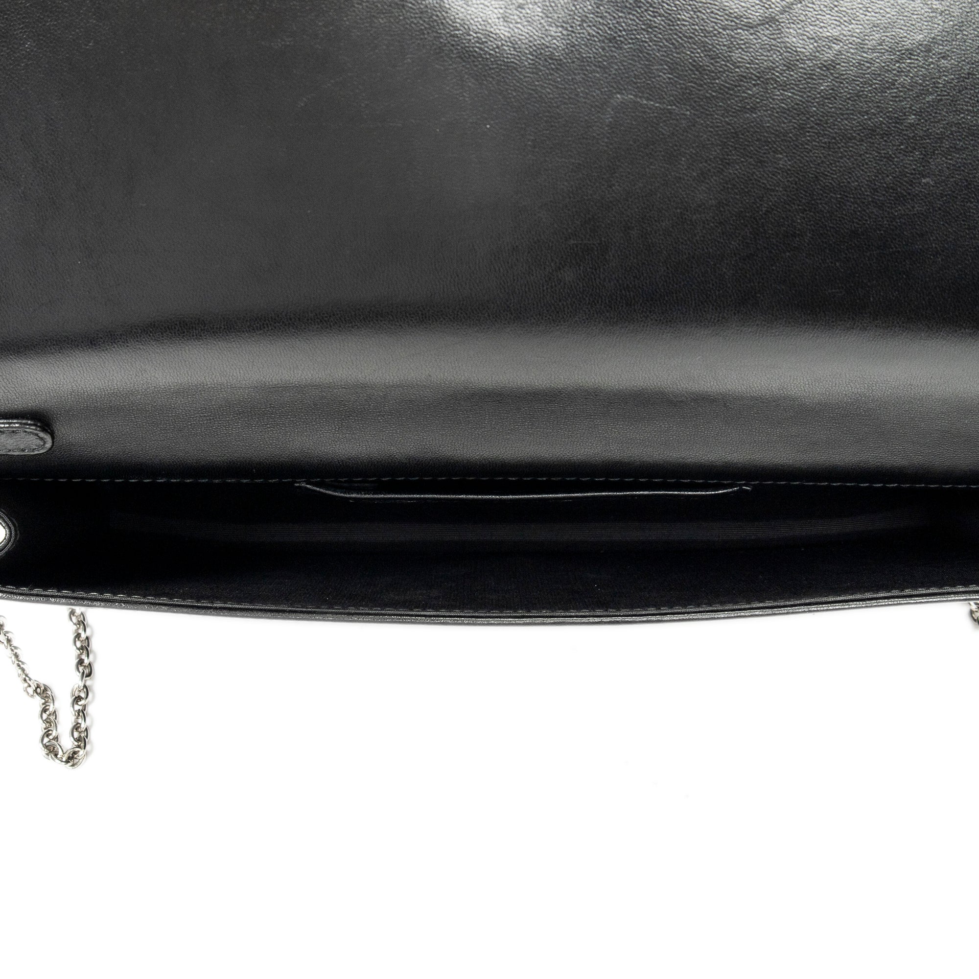 Shoulder Bag Lady Dior Chain Clutch Black Cannage Lambskin Leather