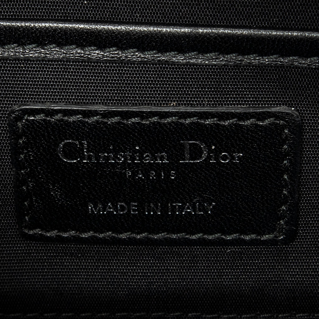 Shoulder Bag Lady Dior Chain Clutch Black Cannage Lambskin Leather