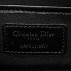 Shoulder Bag Lady Dior Chain Clutch Black Cannage Lambskin Leather