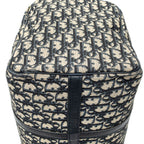 Handbag Vintage Medium Boston Navy Diorissimo Canvas