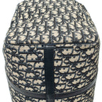 Handbag Vintage Medium Boston Navy Diorissimo Canvas