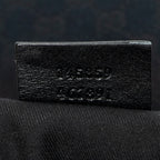 Shoulder Bag Medium Flap Messenger Black Monogrammed Canvas