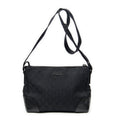 Shoulder Bag Joy Messenger Black Monogrammed Canvas