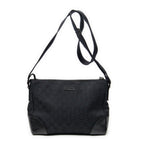 Shoulder Bag Joy Messenger Black Monogrammed Canvas