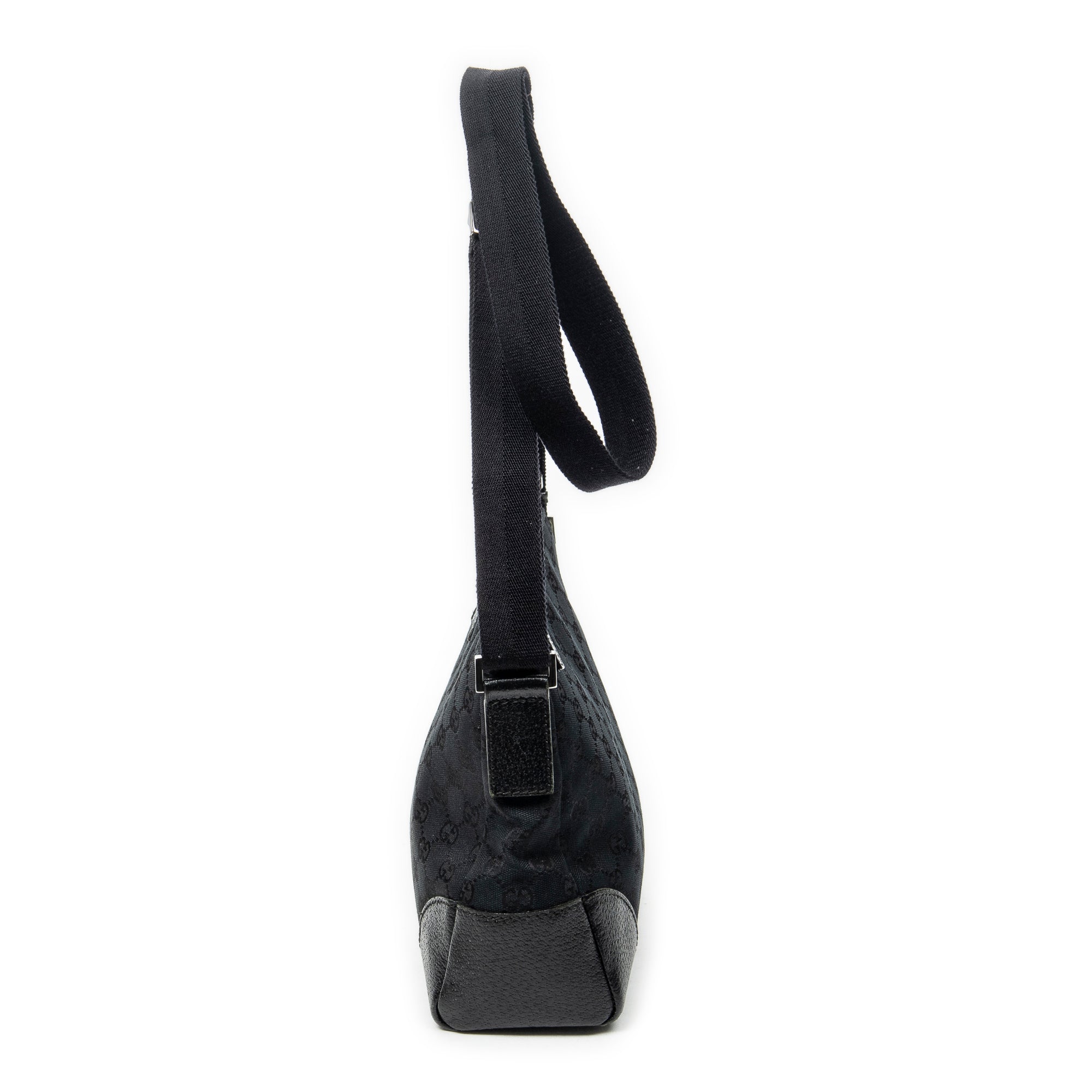 Shoulder Bag Joy Messenger Black Monogrammed Canvas