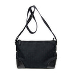 Shoulder Bag Joy Messenger Black Monogrammed Canvas