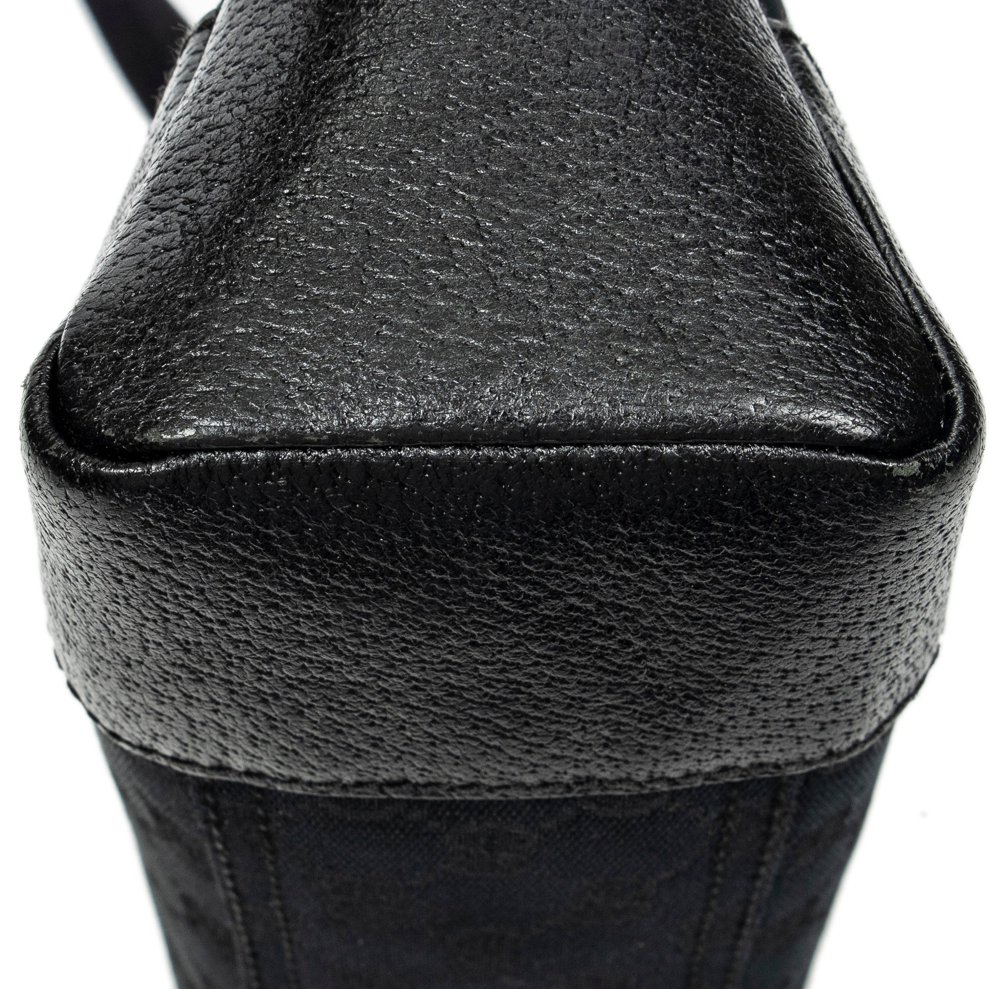 Shoulder Bag Joy Messenger Black Monogrammed Canvas