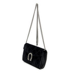 Shoulder Bag Dionysus Chain Wallet Black Monogrammed Velvet Canvas
