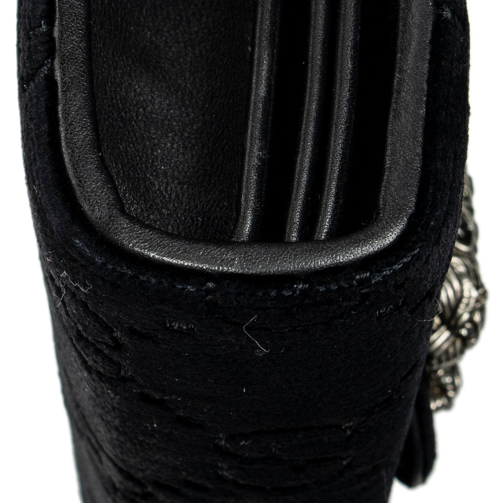 Shoulder Bag Dionysus Chain Wallet Black Monogrammed Velvet Canvas