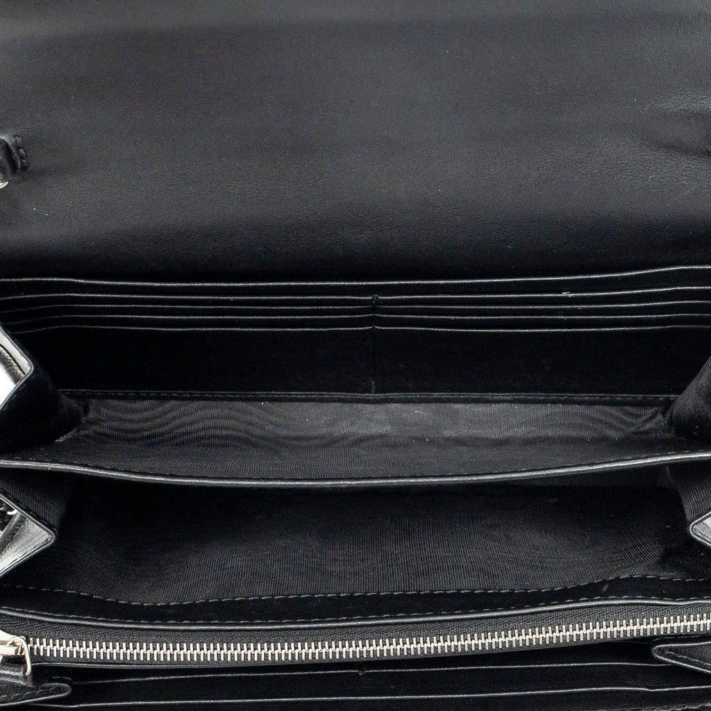 Shoulder Bag Dionysus Chain Wallet Black Monogrammed Velvet Canvas