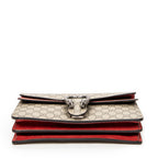 Shoulder Bag Small Dionysus Chain Crossbody Red Supreme Coated Canvas