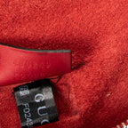 Shoulder Bag Small Dionysus Chain Crossbody Red Supreme Coated Canvas