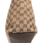 Shoulder Bag Tall Tote Brown Monogrammed Canvas