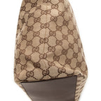 Shoulder Bag Tall Tote Brown Monogrammed Canvas