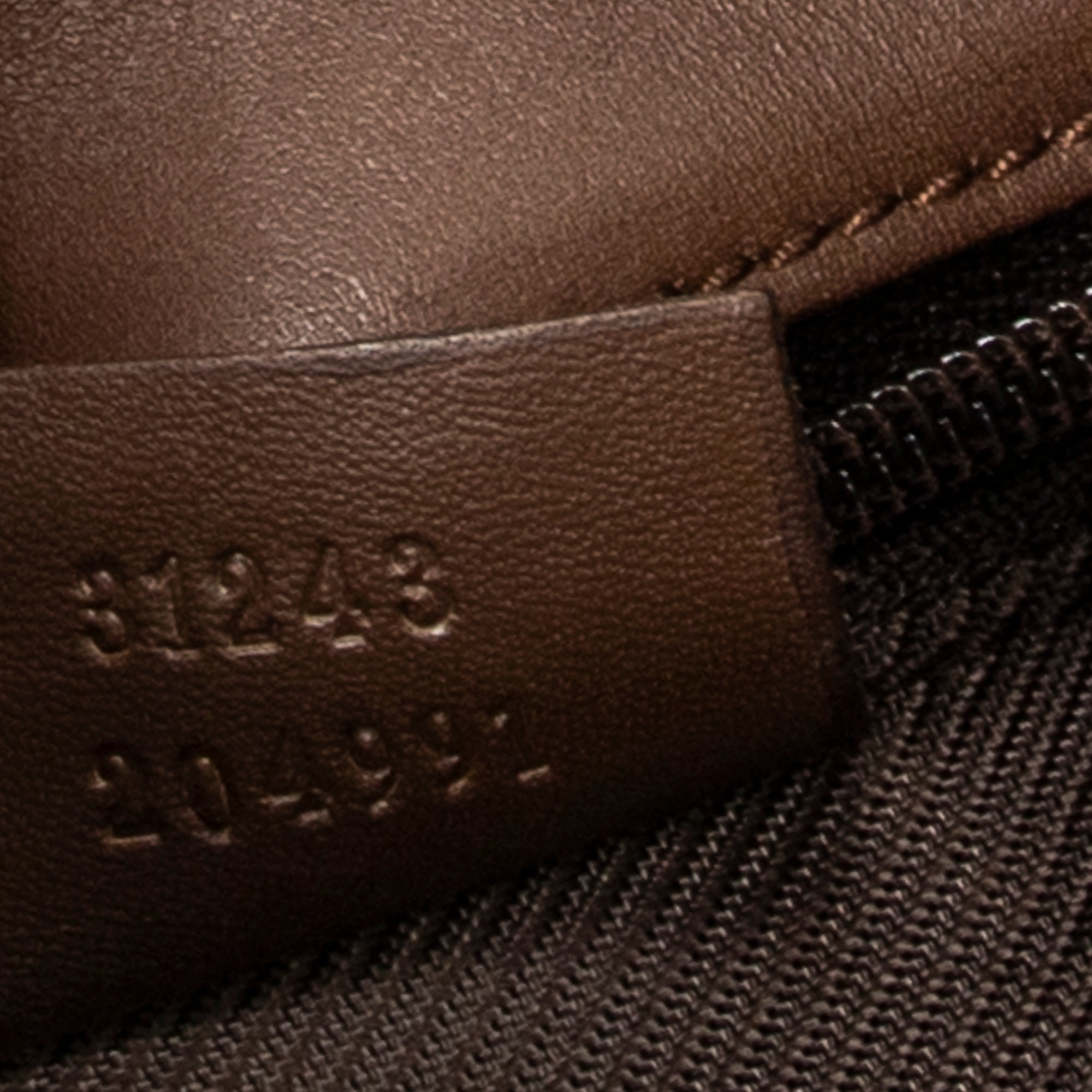 Shoulder Bag Tall Tote Brown Monogrammed Canvas