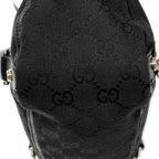 Shoulder Bag Small Abbey D-Ring Tote Black Monogrammed Canvas