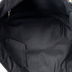 Shoulder Bag Small Abbey D-Ring Tote Black Monogrammed Canvas