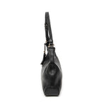 Shoulder Bag Medium Marrakech Hobo Black Grained Calfskin Leather