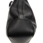 Shoulder Bag Medium Marrakech Hobo Black Grained Calfskin Leather