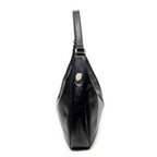Shoulder Bag Small Charmy Hobo Black Calfskin Leather