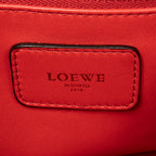 Handbag Amazona 28 Red Goatskin Leather