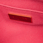 Shoulder Bag Small Canapa Tote Fuchsia Pink Canapa Canvas