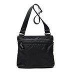 Shoulder Bag Messenger Crossbody Black Nylon Canvas