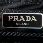 Shoulder Bag Chain Flap Crossbody Black Saffiano Leather