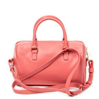 Shoulder Bag Baby Duffle Pink Calfskin Leather