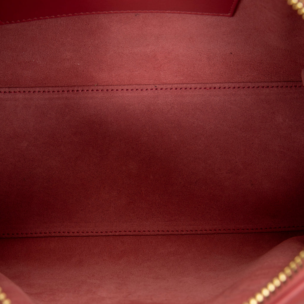 Shoulder Bag Baby Duffle Pink Calfskin Leather