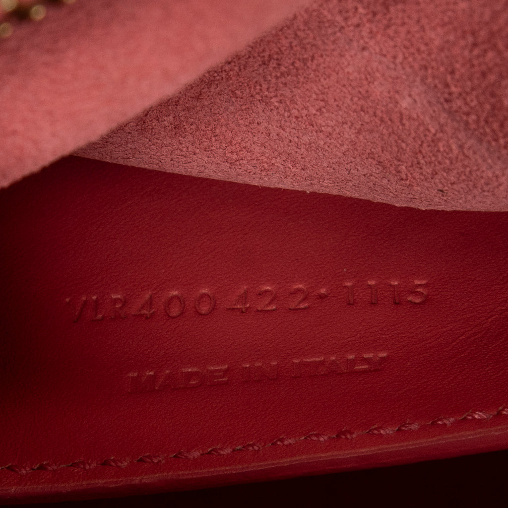 Shoulder Bag Baby Duffle Pink Calfskin Leather