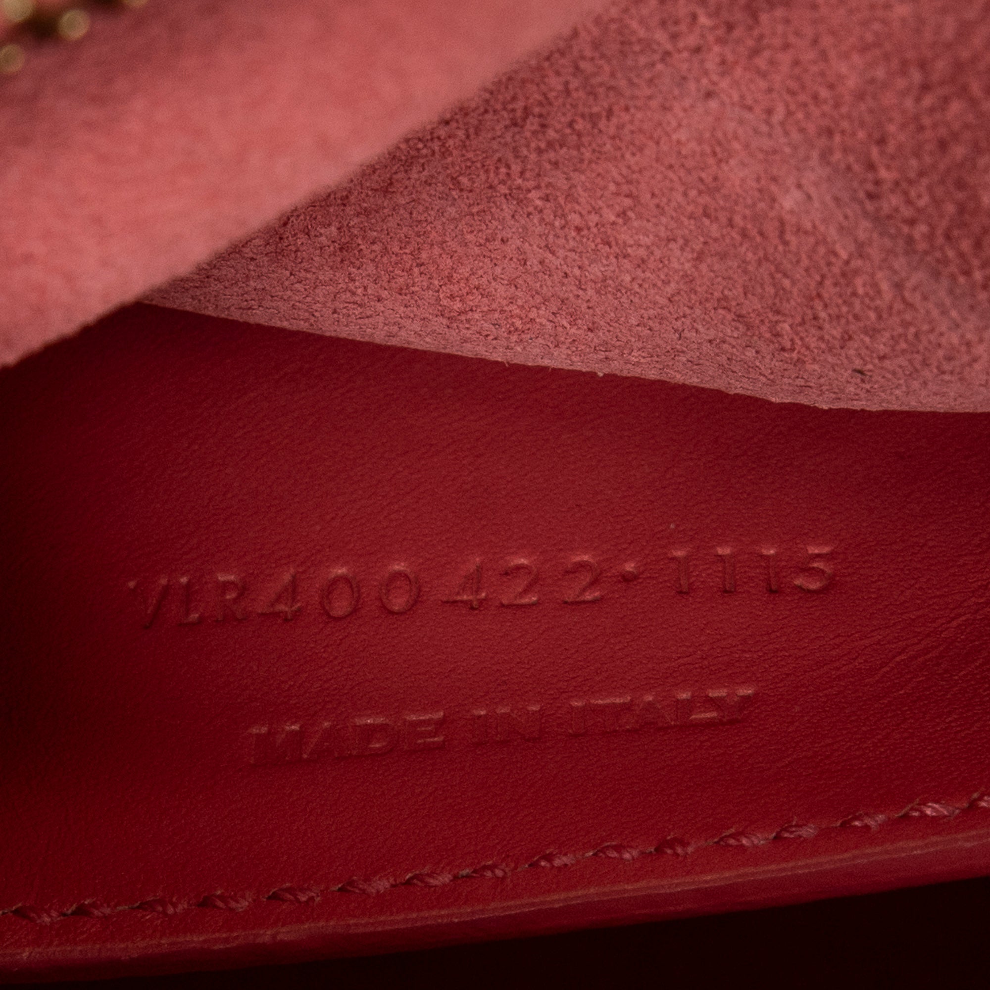 Shoulder Bag Baby Duffle Pink Calfskin Leather