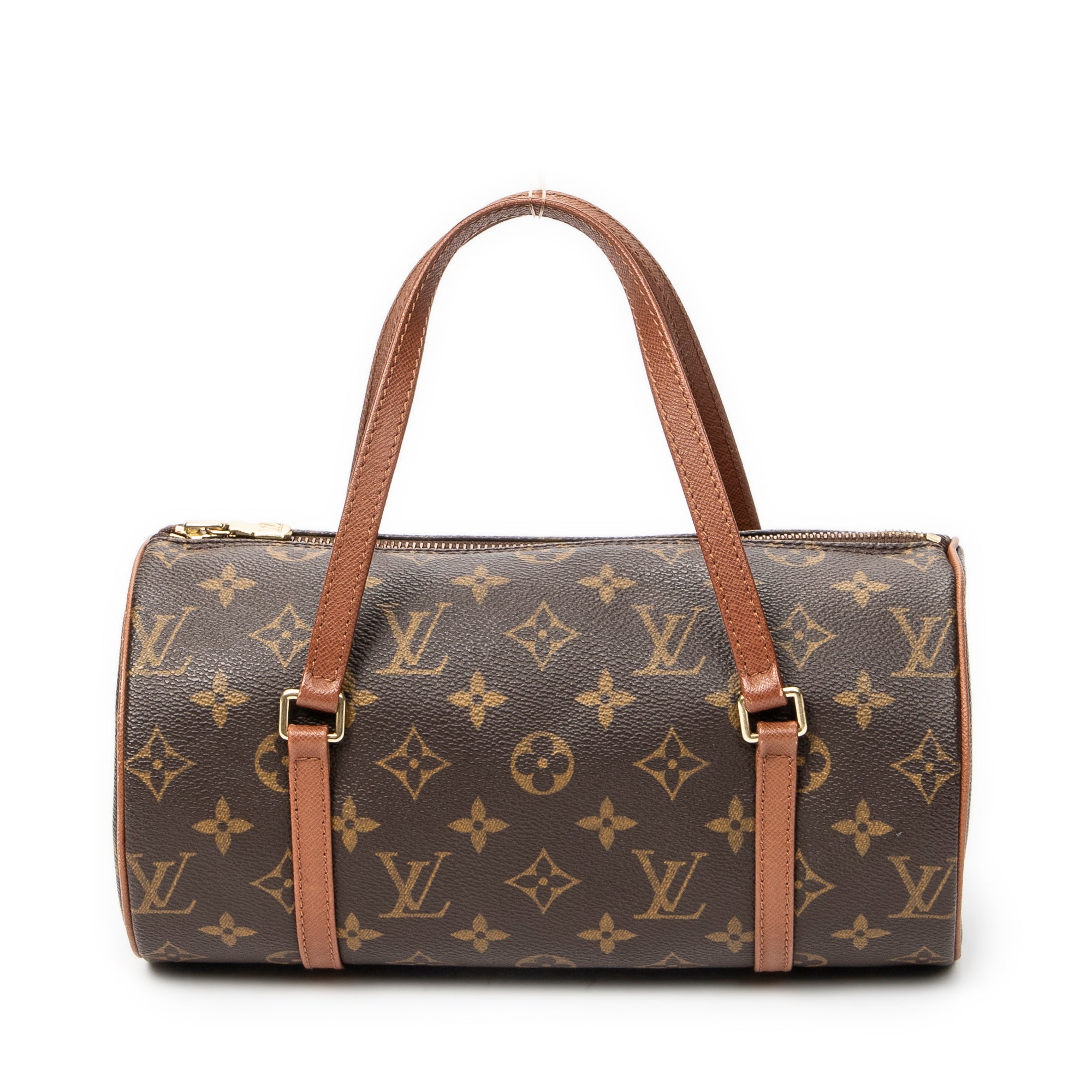 Shoulder Bag Papillon 26 Brown Monogram Canvas