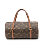 Shoulder Bag Papillon 26 Brown Monogram Canvas