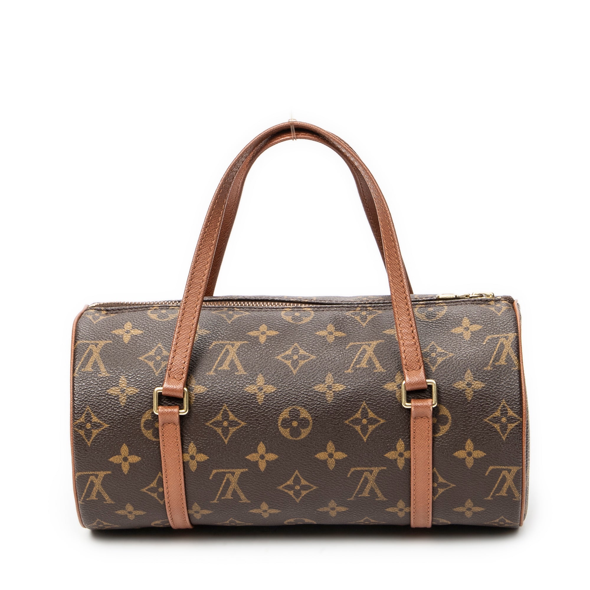 Shoulder Bag Papillon 26 Brown Monogram Canvas