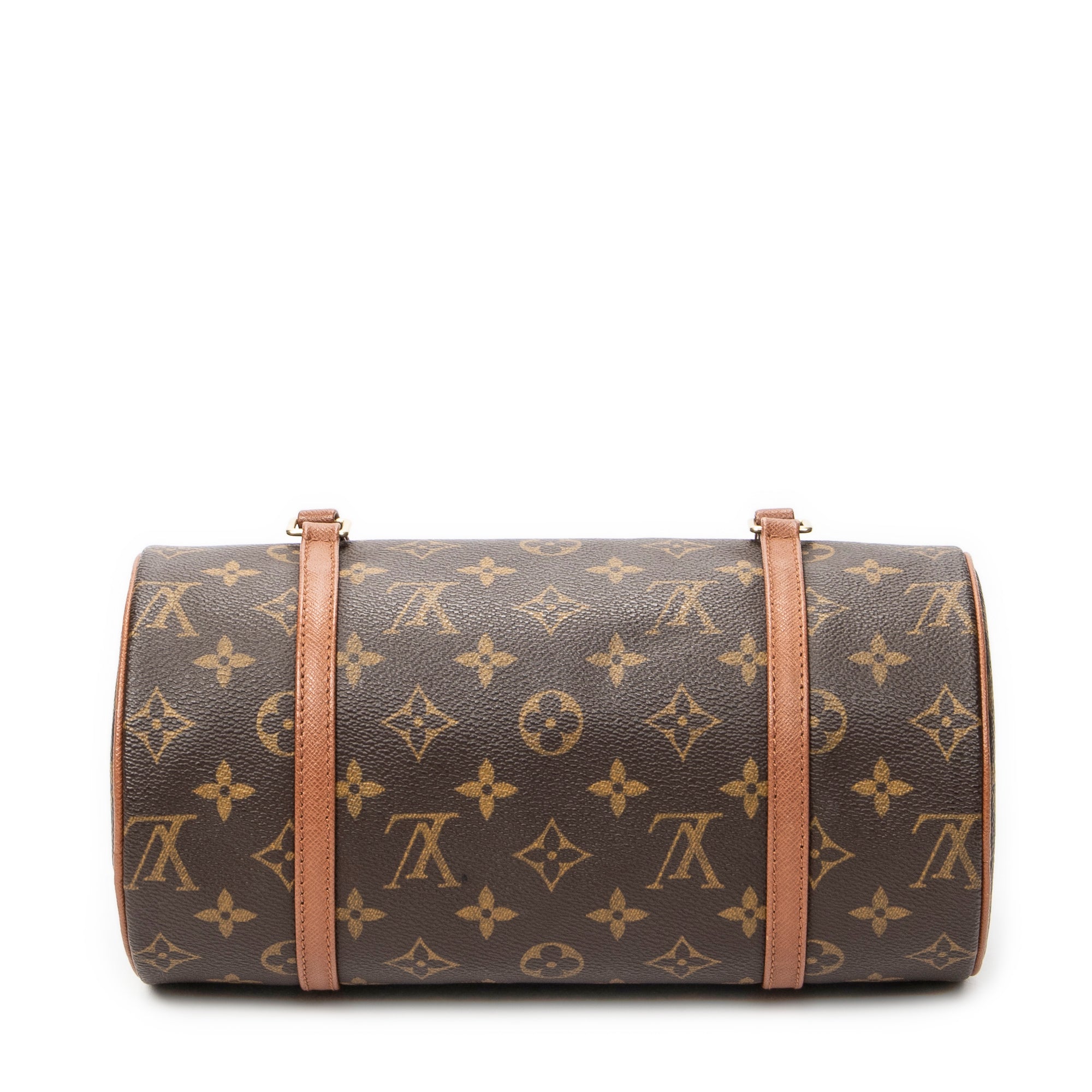 Shoulder Bag Papillon 26 Brown Monogram Canvas
