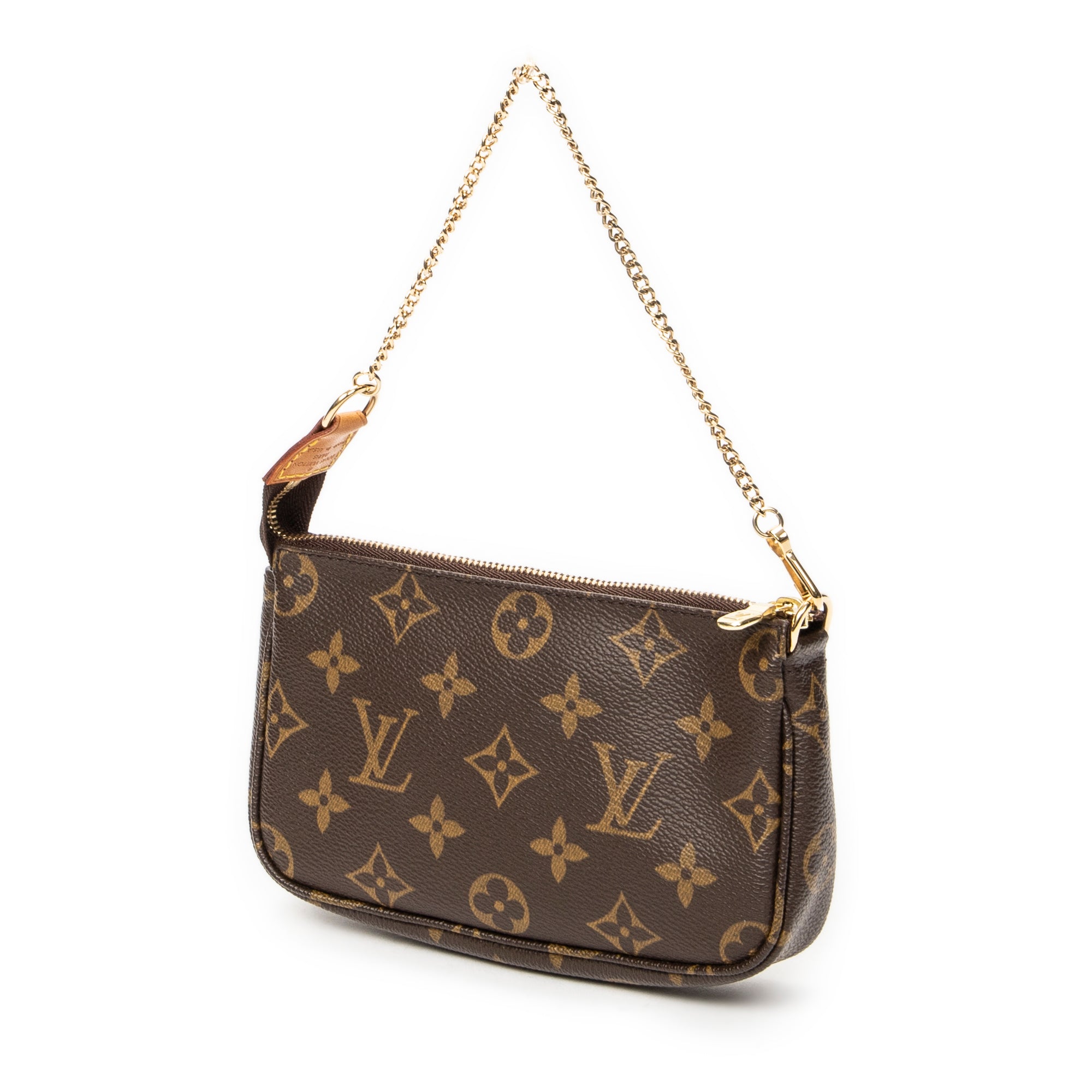 Shoulder Bag Mini Pochette Accessoires Brown Monogram Canvas