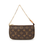 Shoulder Bag Mini Pochette Accessoires Brown Monogram Canvas