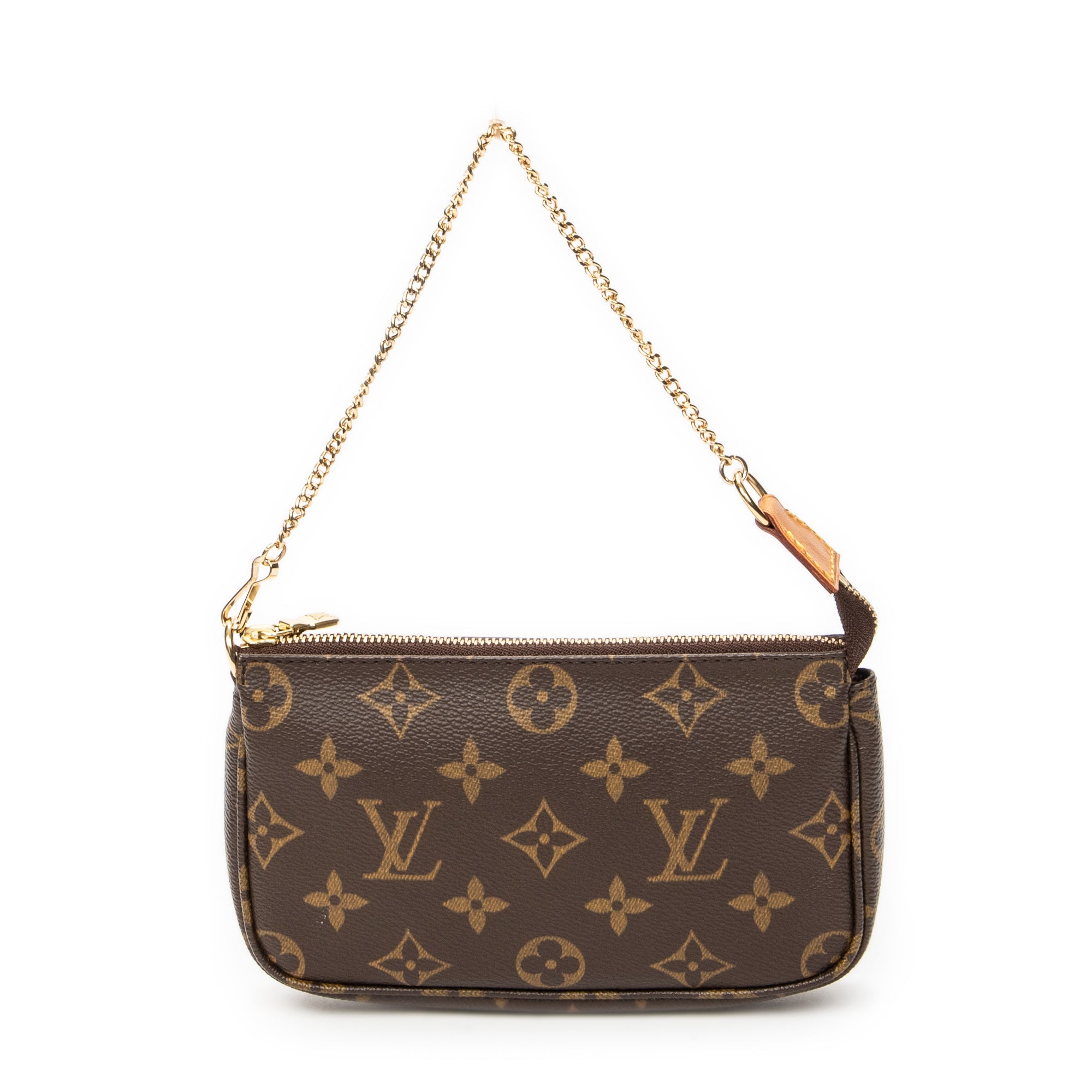 Shoulder Bag Mini Pochette Accessoires Brown Monogram Canvas