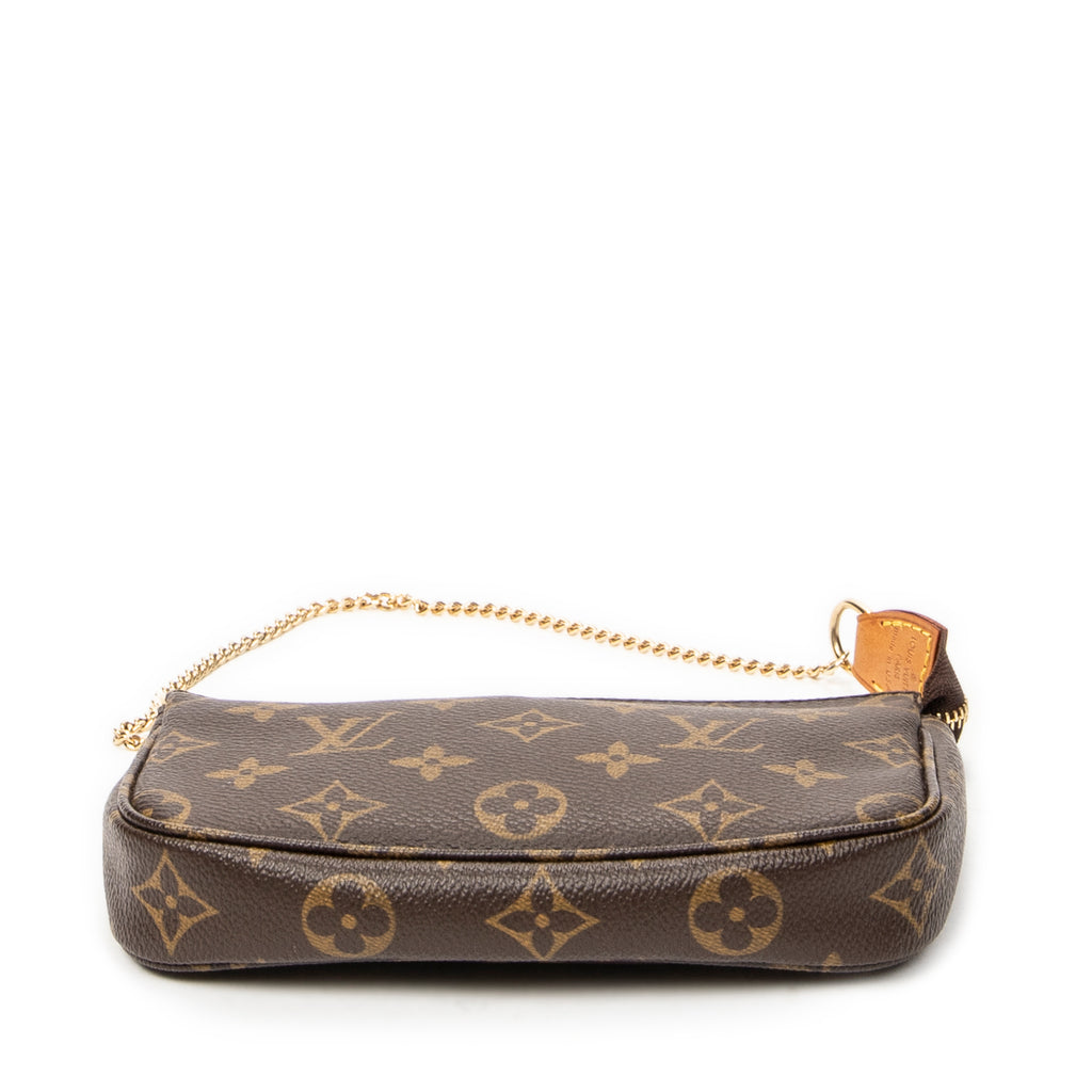 Shoulder Bag Mini Pochette Accessoires Brown Monogram Canvas