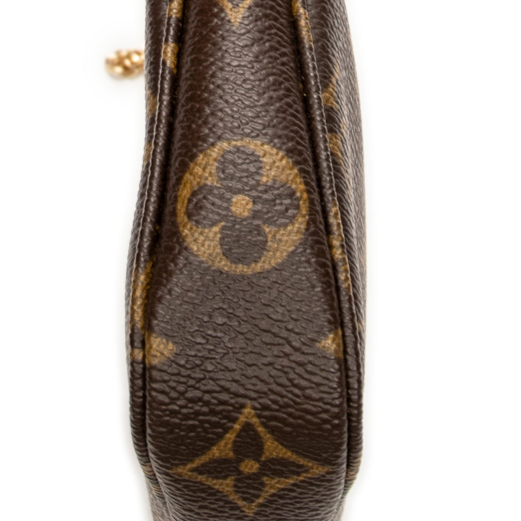 Shoulder Bag Mini Pochette Accessoires Brown Monogram Canvas