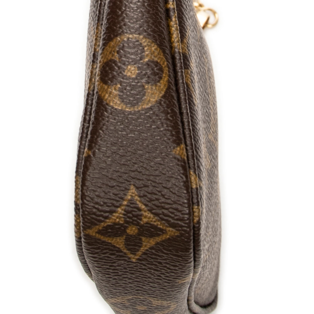 Sac bandoulière Mini Pochette Accessoires Toile Monogram marron