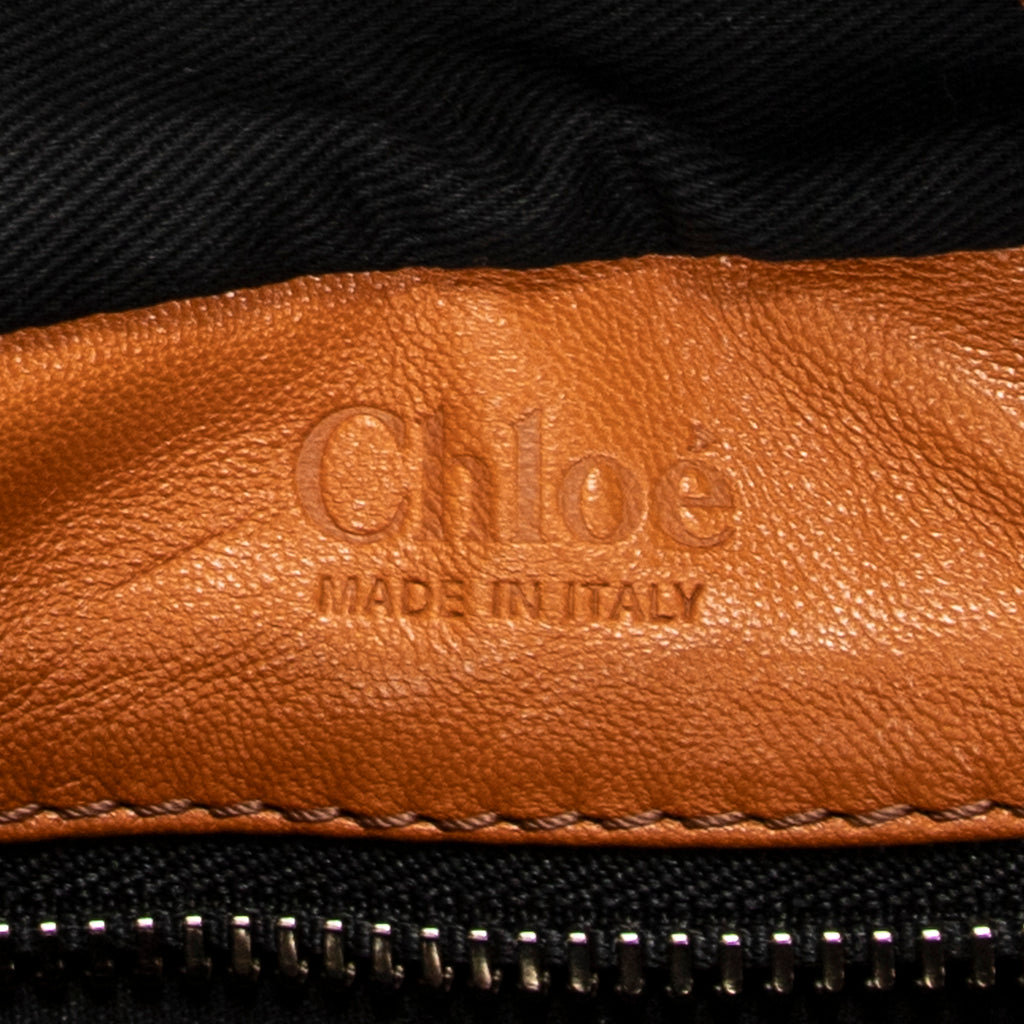 Handbag Betty Brown Grained Calfskin Leather