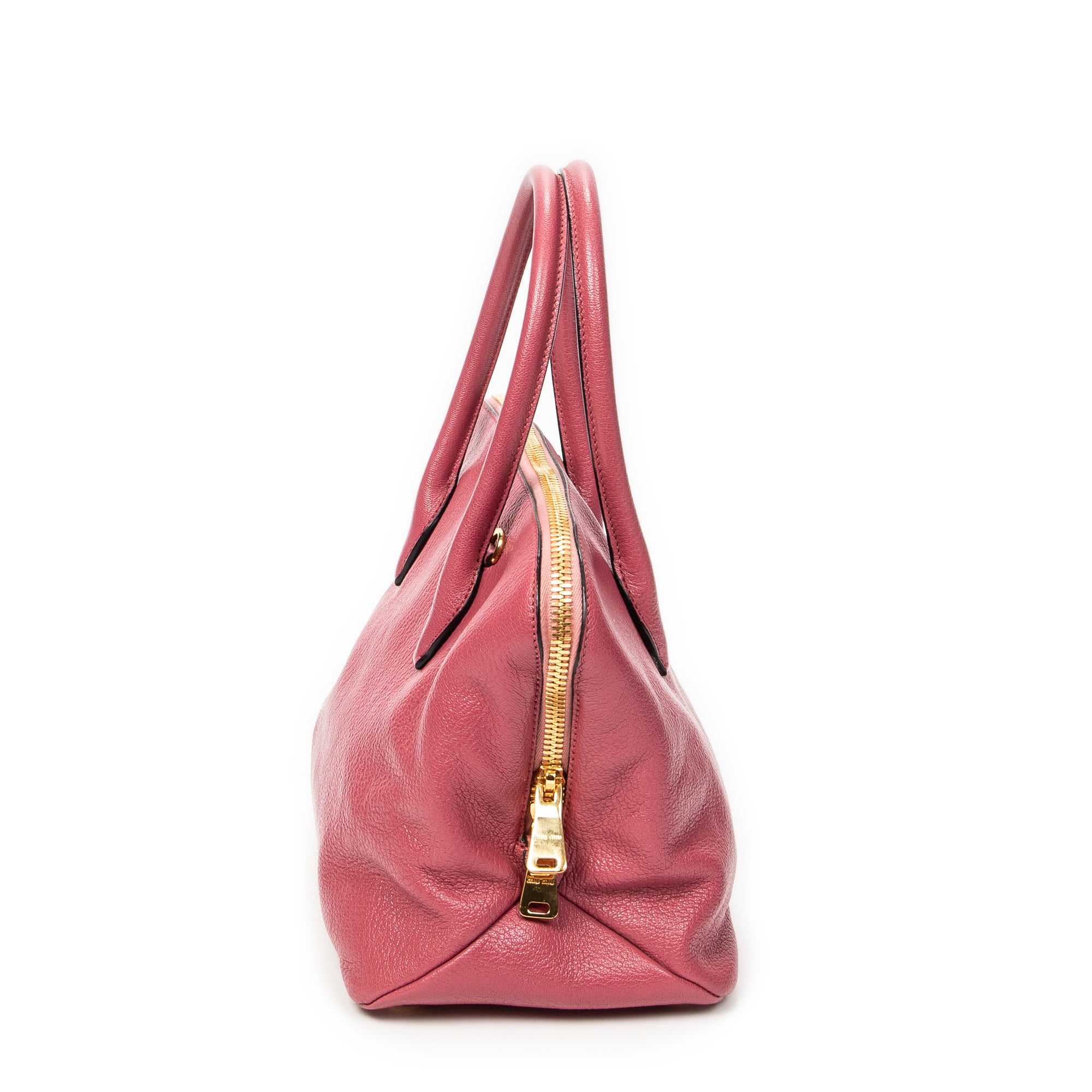 Shoulder Bag Convertible Madras Top Handle Pink Madras Leather