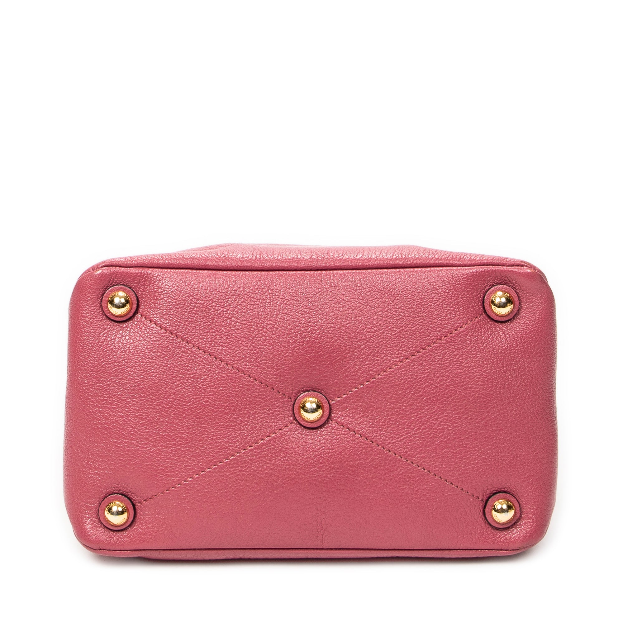 Shoulder Bag Convertible Madras Top Handle Pink Madras Leather