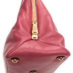 Shoulder Bag Convertible Madras Top Handle Pink Madras Leather