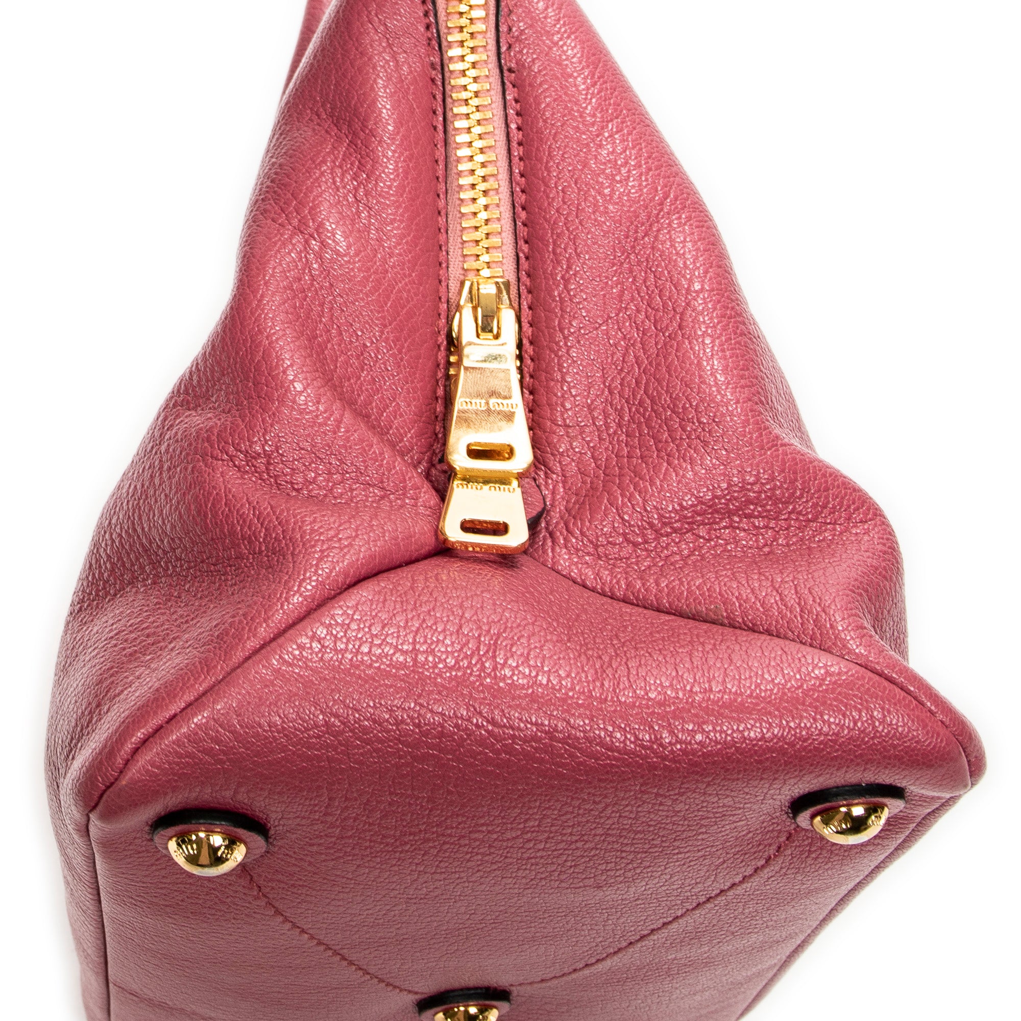 Shoulder Bag Convertible Madras Top Handle Pink Madras Leather