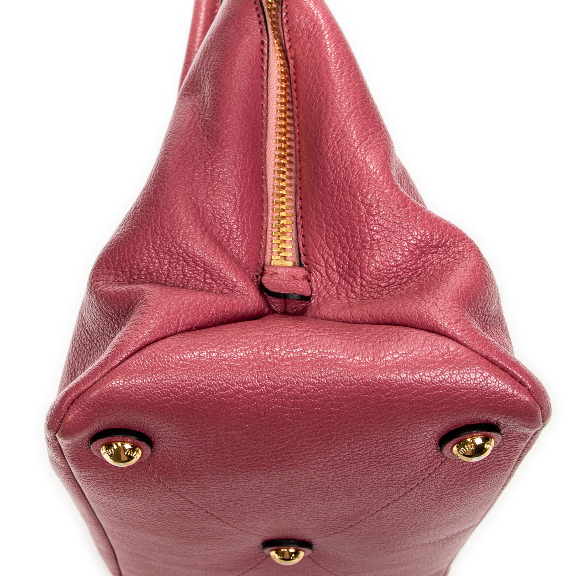 Shoulder Bag Convertible Madras Top Handle Pink Madras Leather