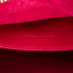 Shoulder Bag Baby Duffle Fuchsia Smooth Calfskin Leather
